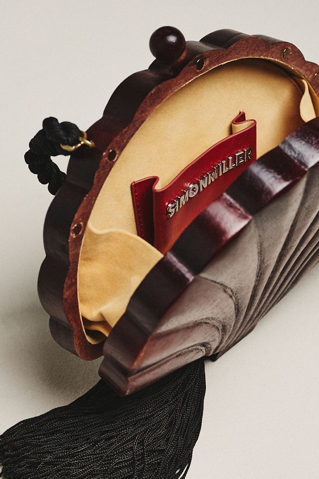 SIMONMILLER Carved Concha Clutch #2
