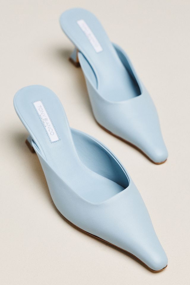 Tony Bianco Juniper Kitten Heel Mules #1