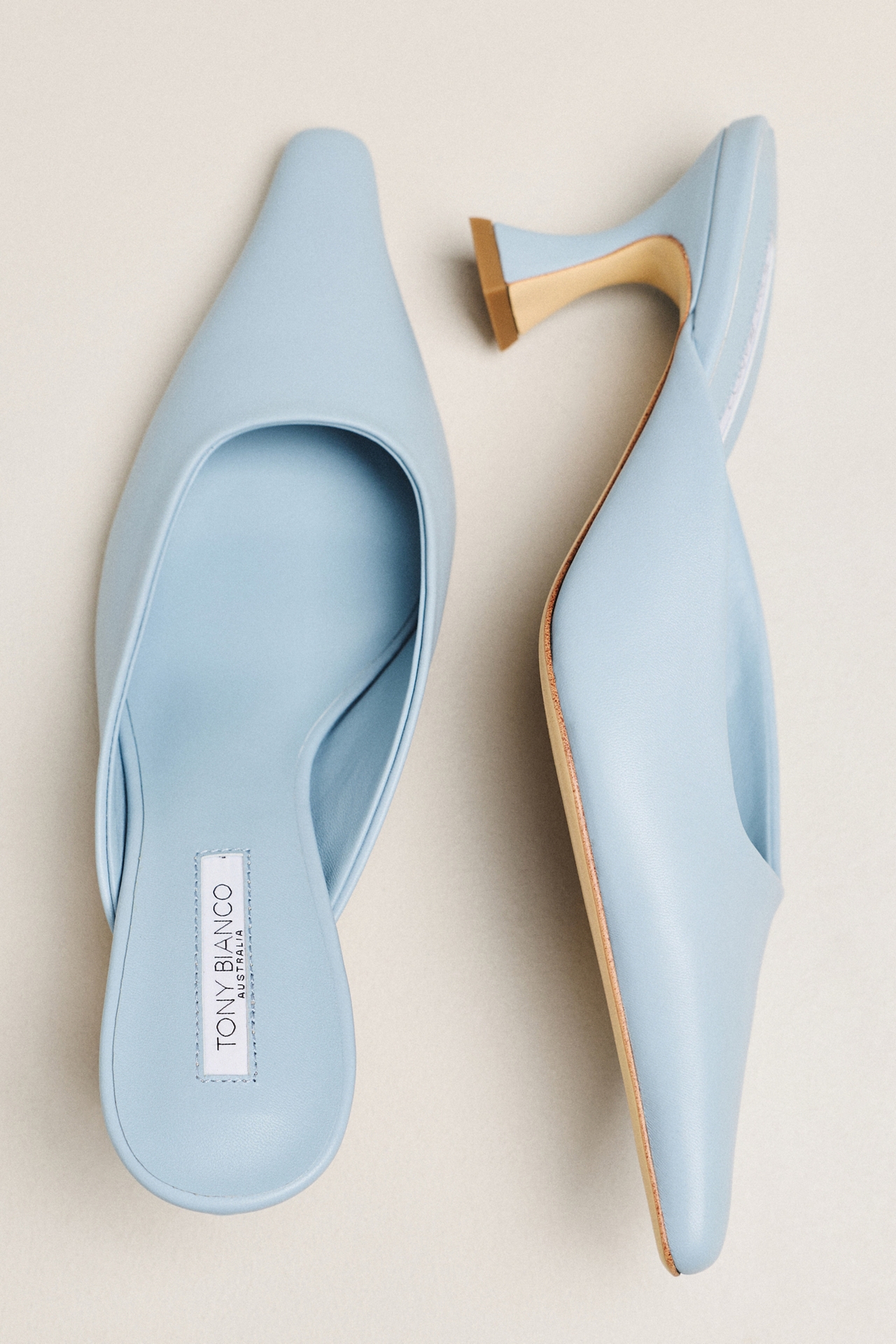 Tony Bianco Juniper Kitten Heel Mules
