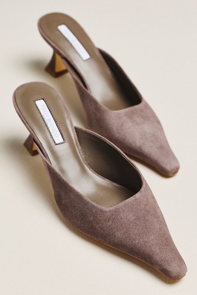 Tony Bianco Juniper Kitten Heel Mules #1