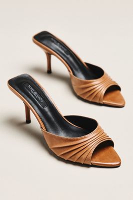 Tony Bianco Hype Peep-Toe Mules