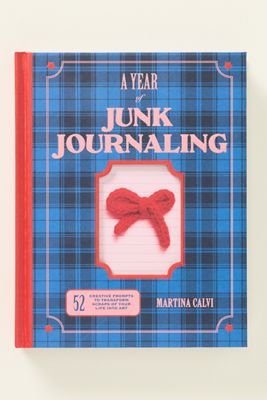 A Year of Junk Journaling Hardcover Book
