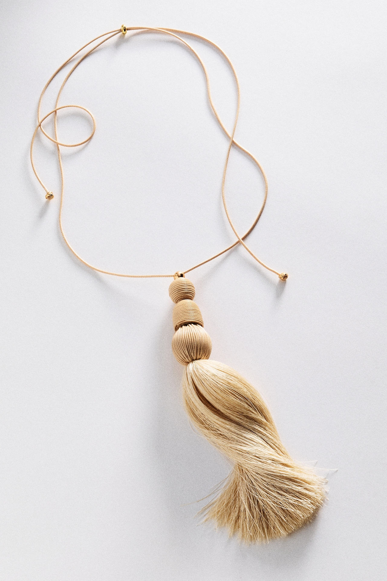 Large Tassel Pendant Necklace
