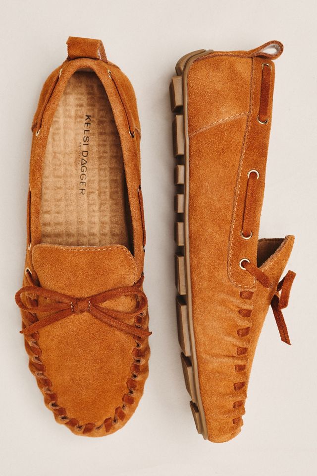 Kelsi Dagger Brooklyn Driver Suede Flats #1