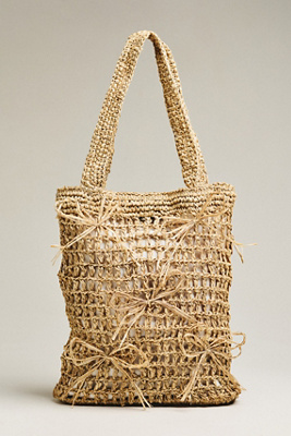Raffia Tote Bag