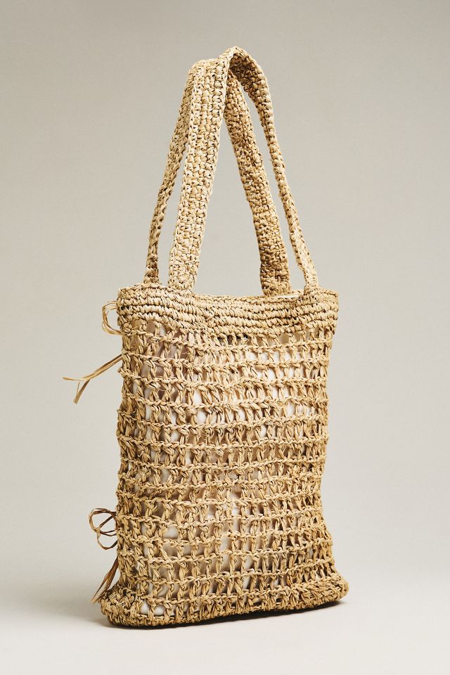 Sunshine Tienda Raffia Tote Bag #1