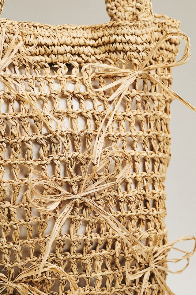 Sunshine Tienda Raffia Tote Bag #2