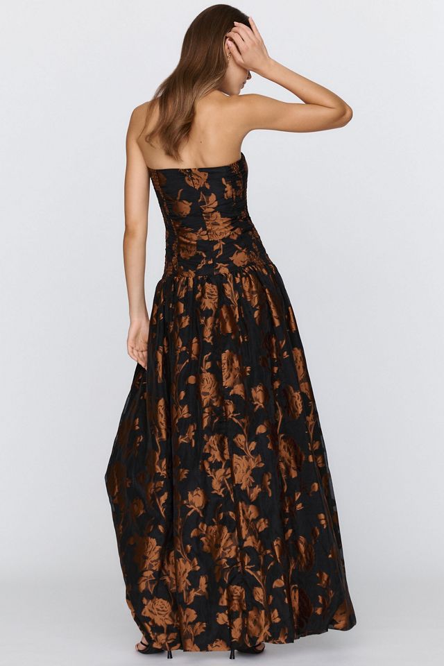 Amanda Uprichard Florencia Maxi Dress #1