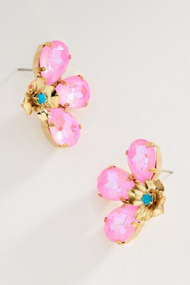 The Pink Reef Marigold Earrings | Anthropologie