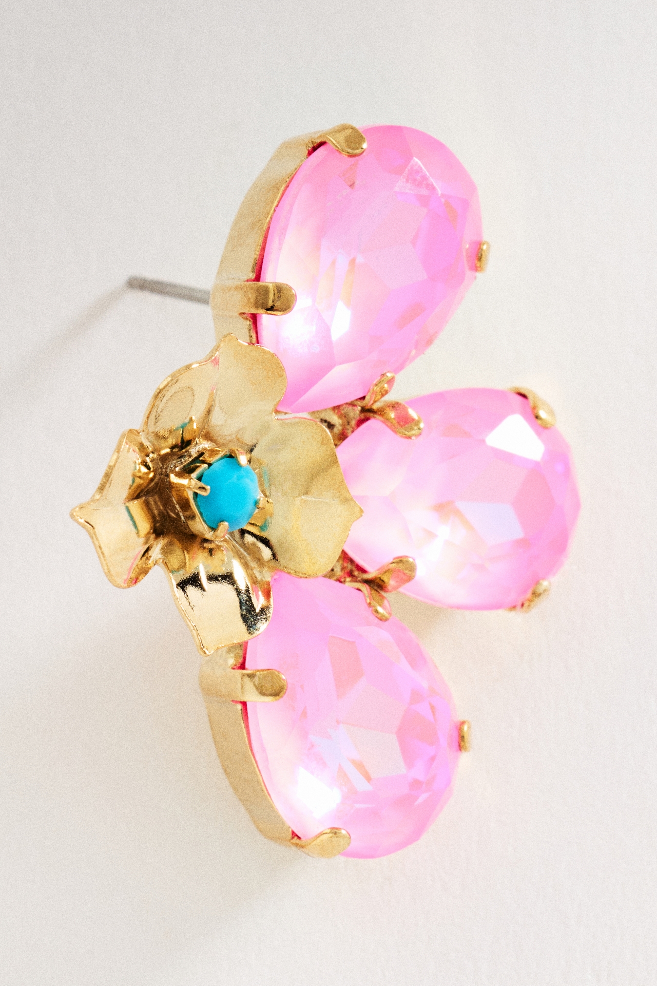 The Pink Reef Marigold Earrings