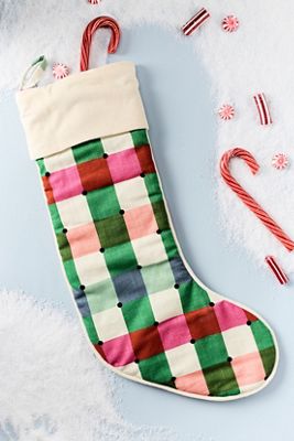 Willow Plaid Stocking
