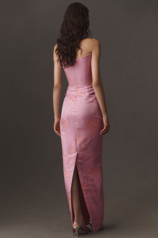 Sau Lee Savie Jacquard Gown #1