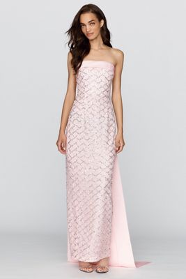 SAU LEE Beaded Maxi Dress