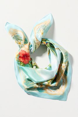 Elegancia Tropical 100% Silk Island Bliss Scarf