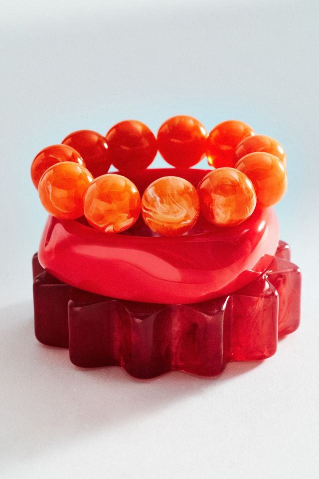 Resin Bangles, Set of 3 #3