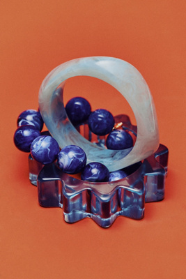 Resin Bangles, Set of 3