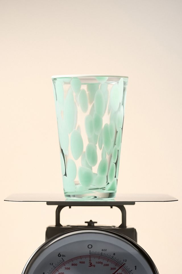 Dapple Dot Hand-Blown Highball Glass #2