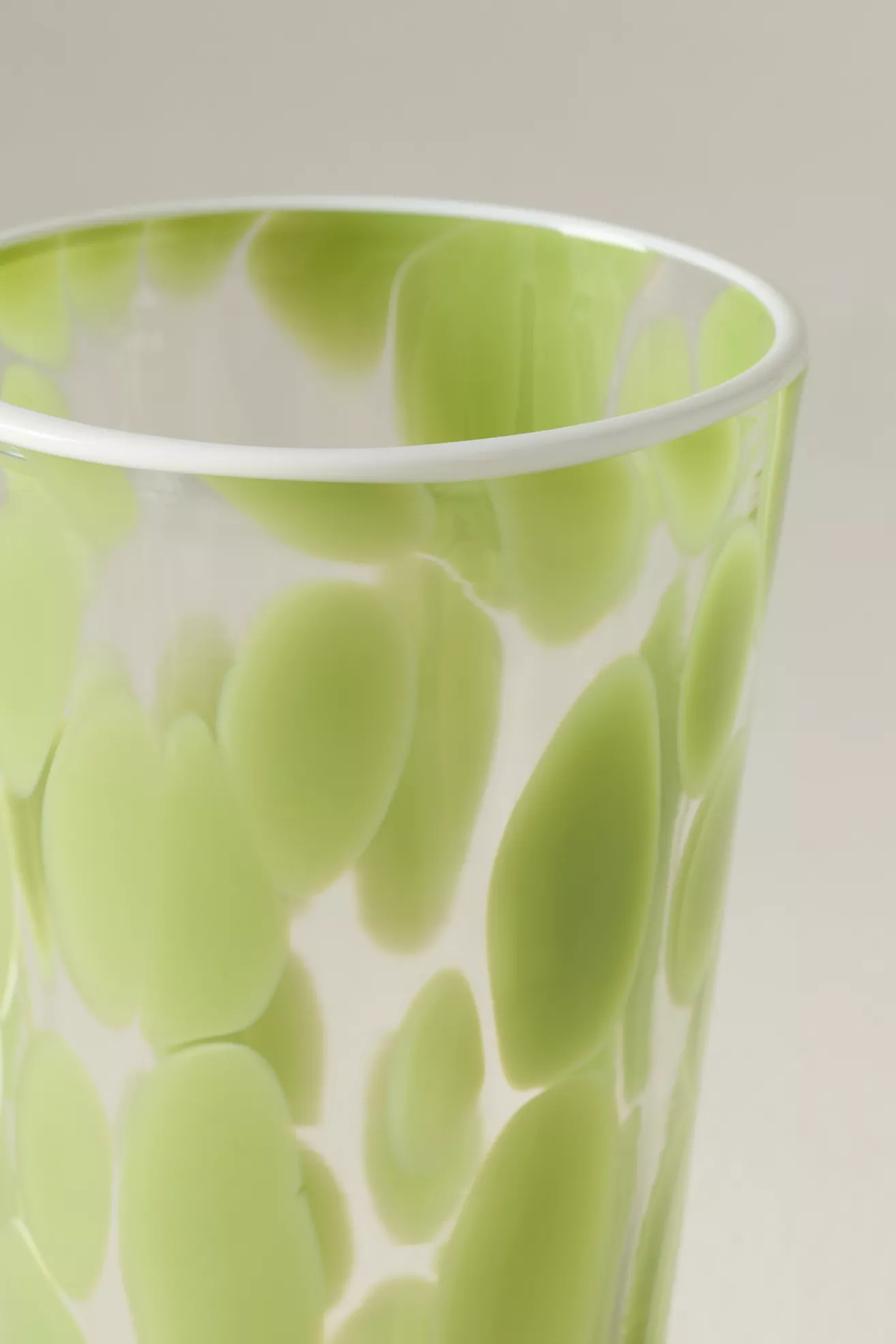 Dapple Dot Hand-Blown Highball Glass - thumbnail 5