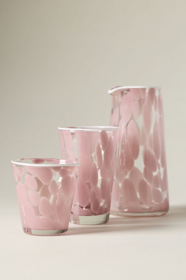 Dapple Dot Hand-Blown Highball Glass #2