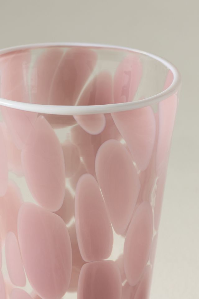 Dapple Dot Hand-Blown Highball Glass #3