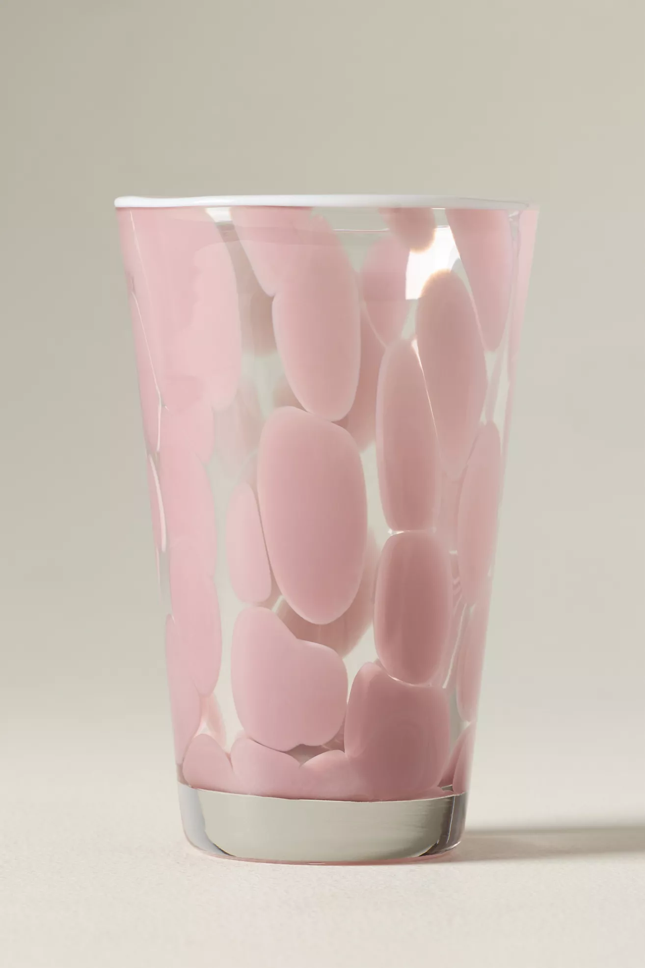 Dapple Dot Hand-Blown Highball Glass - thumbnail 7