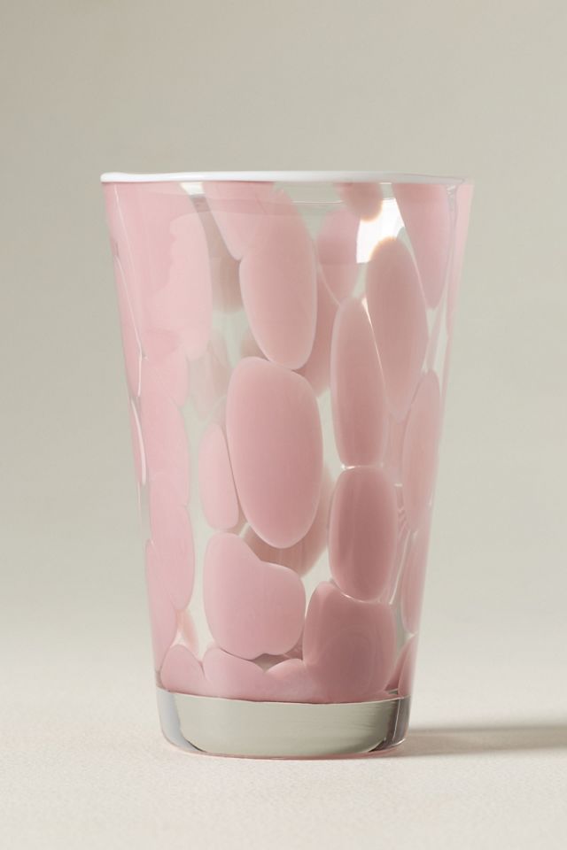 Dapple Dot Hand-Blown Highball Glass #1