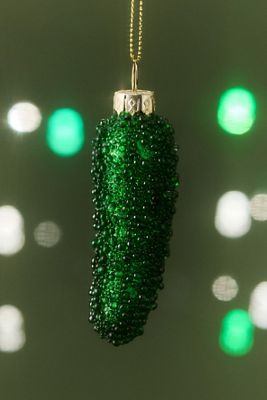 Glass Pickle Ornament