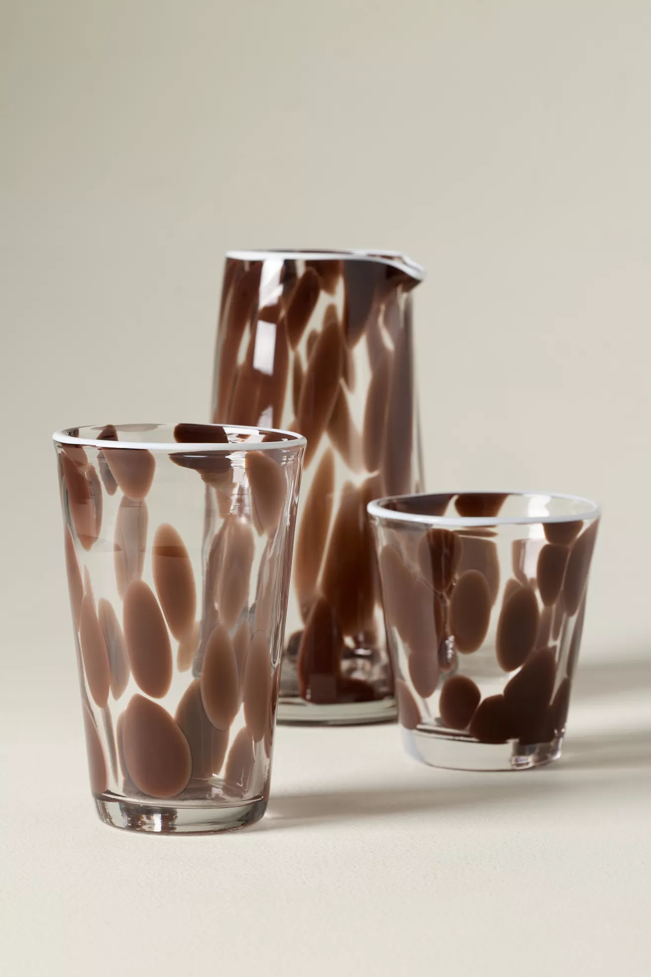 Dapple Dot Hand-Blown Juice Glass - thumbnail 10