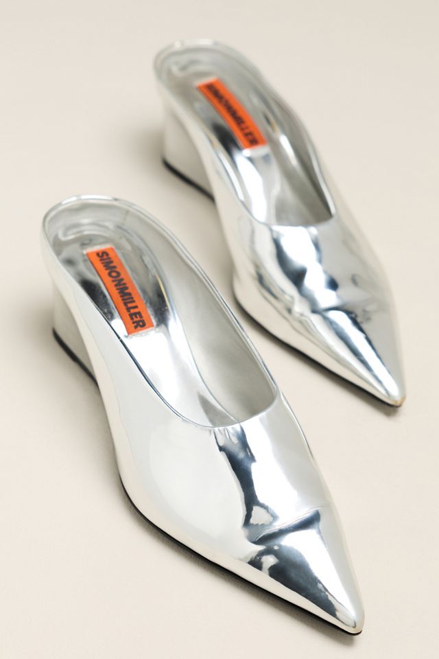 SIMONMILLER Pointed Gala Wedge Heels #1