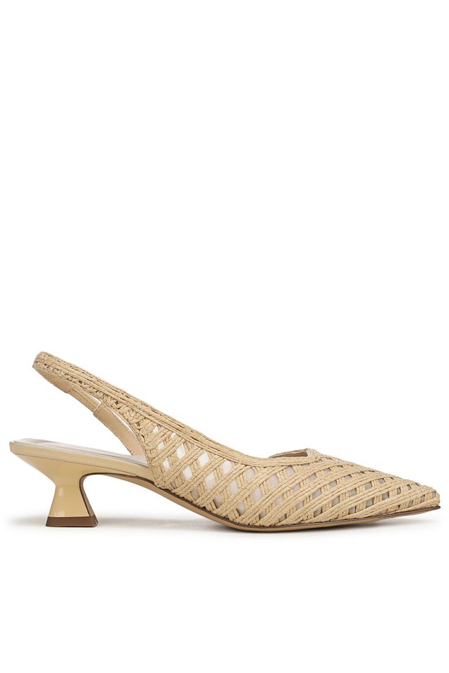 Sarto A-Devin Ponted-Toe Slingback Heels #2