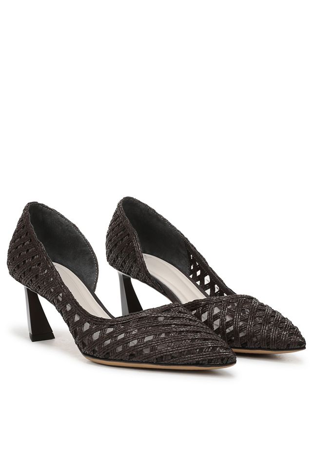 Sarto A-Tawny Ponted-Toe Heels #1