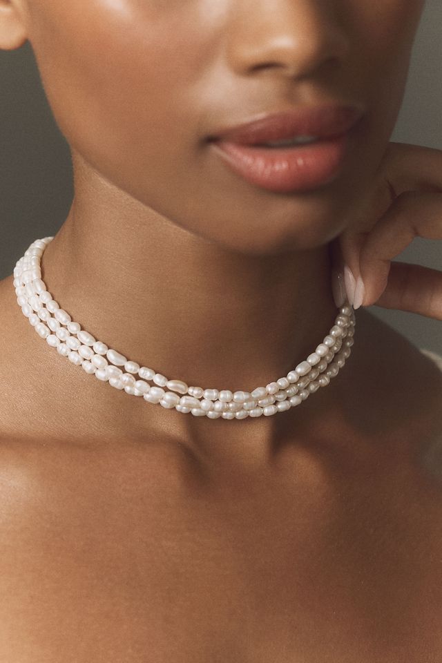 Petit Moments Bloom Freshwater Pearl Necklace #1