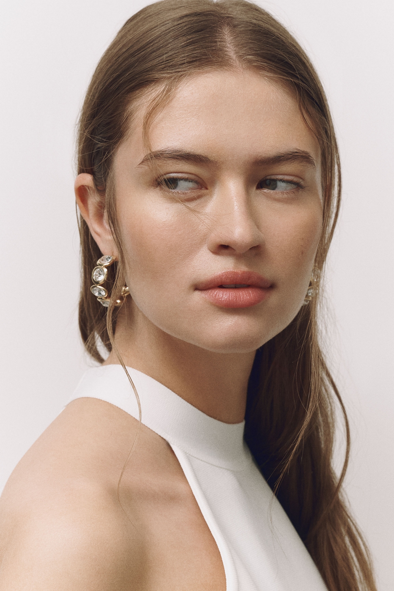 Petit Moments Sevilla Crystal Hoop Earrings