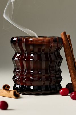 Auden Lueur Fruity Winterberry Spice Boxed Glass Candle