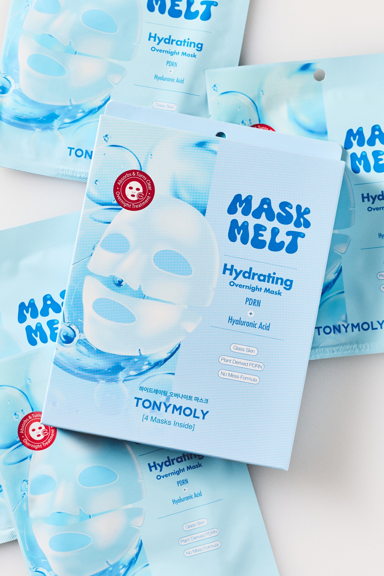 TONYMOLY Mask Melts Targeted Solutions 4-Pack