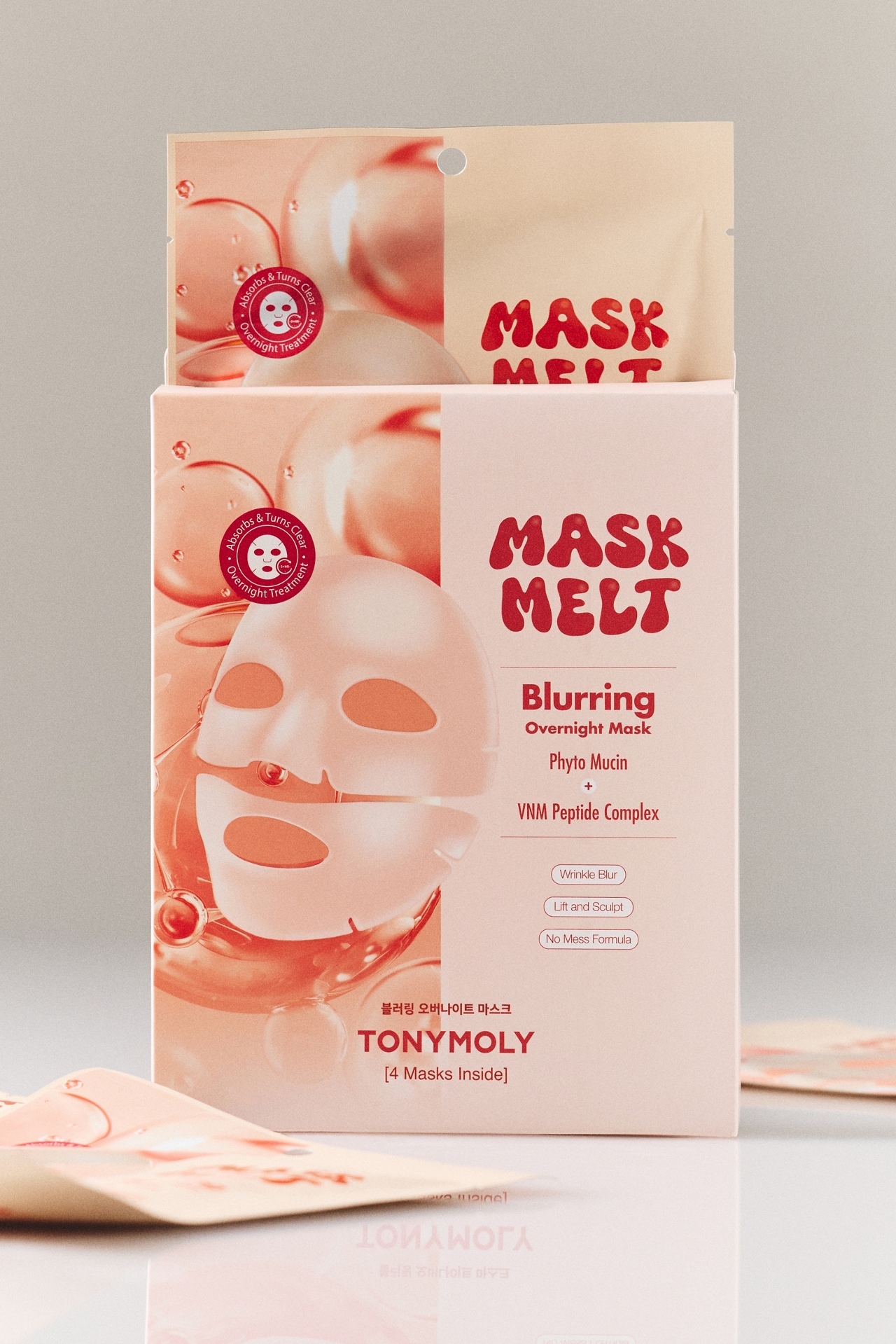 TONYMOLY Mask Melts Targeted Solutions 4-Pack