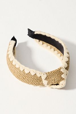 Woven Whipstitch Knotted Headband