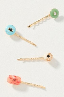 Stone Bobby Pins