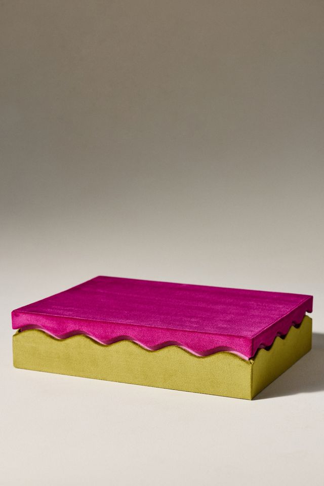 Ariel Gordon Jewelry Scalloped Floret Jewelry Box | AnthroHome