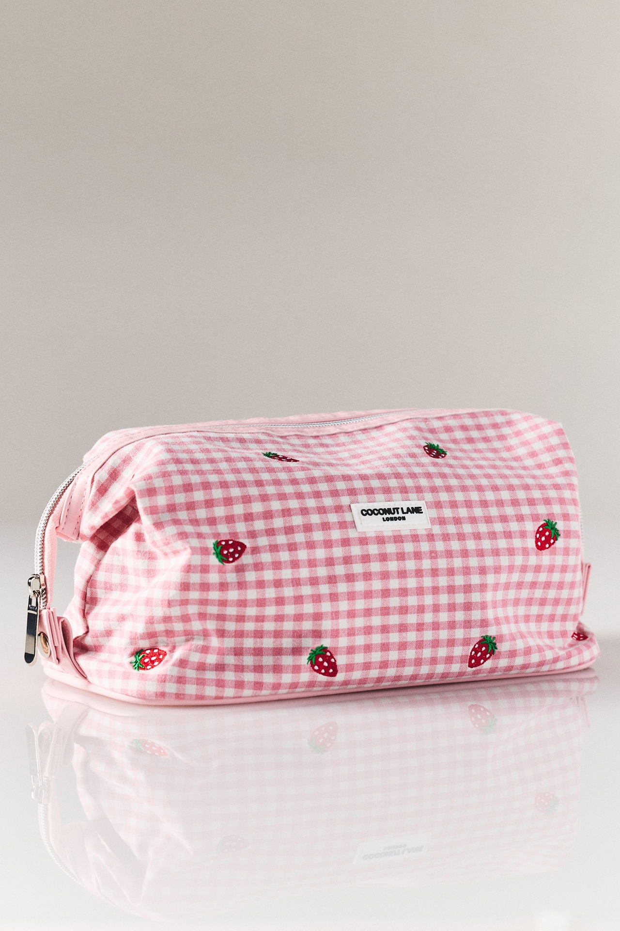 Coconut Lane Expandable Makeup Bag