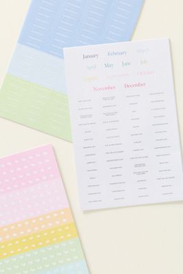 Simplified by Emily Ley Planner Sticker Set