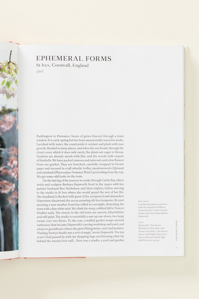 Naturalistic Flowers Hardcover Book #1