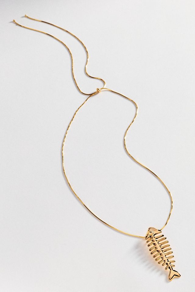 Fish Pendant Necklace #1