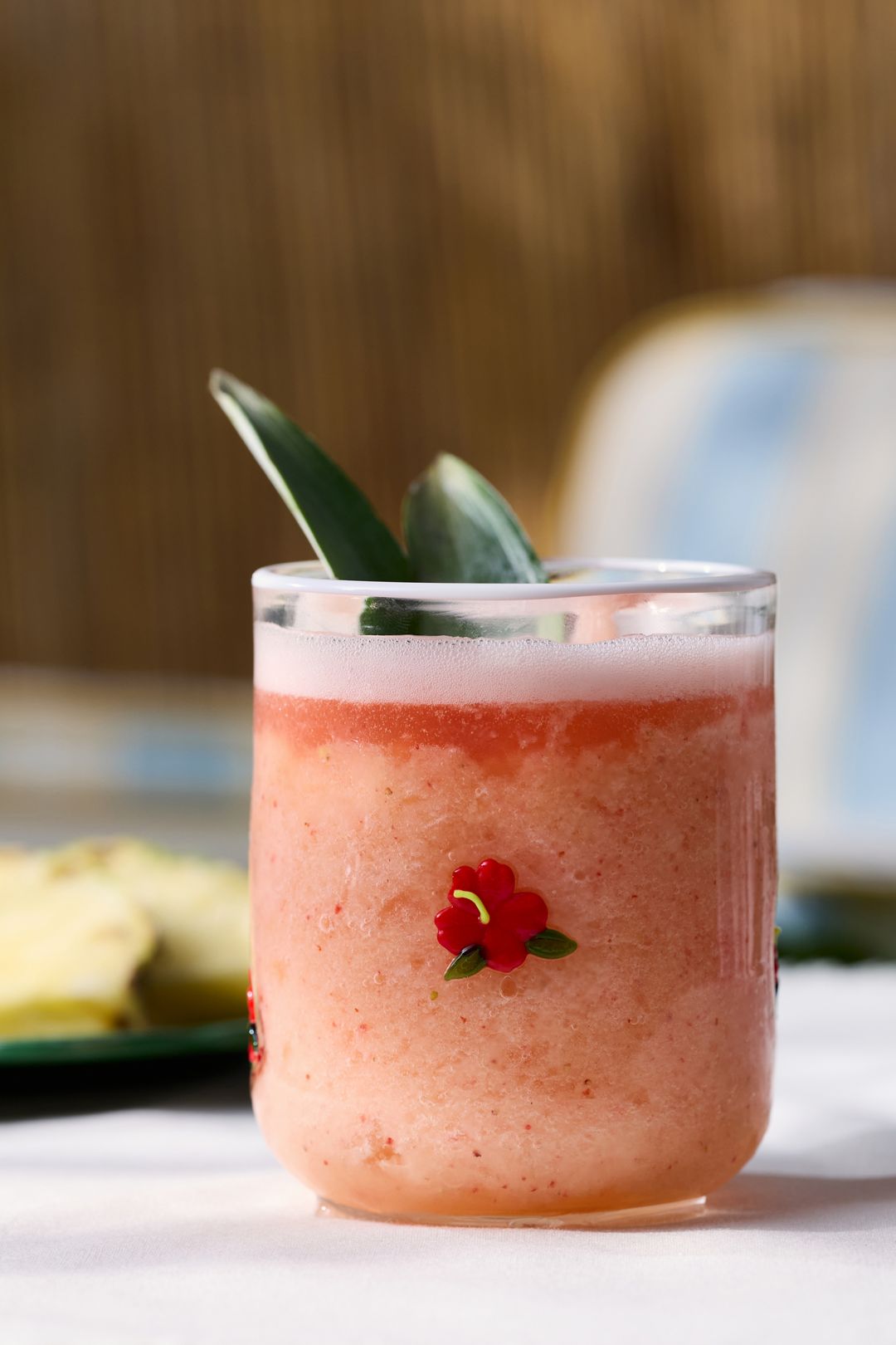 The Island Icon Juice Glass - Hibiscus, One Size