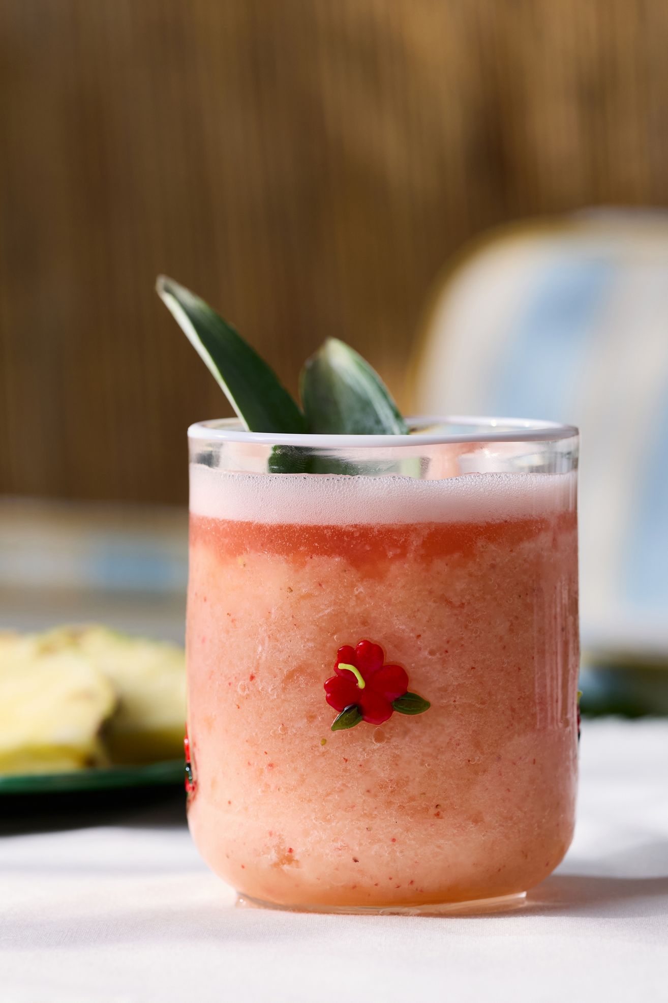 The Island Icon Juice Glass - Hibiscus, One Size