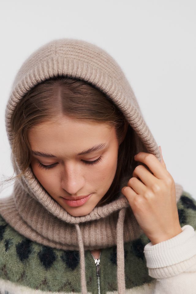 White & Warren 100% Cashmere Balaclava #1