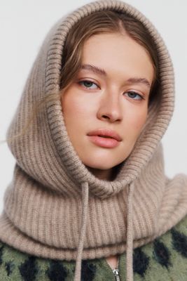 White & Warren 100% Cashmere Balaclava