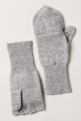 White & Warren 100% Cashmere Pop Top Gloves