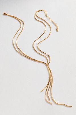 Fringe Y-Neck Necklace