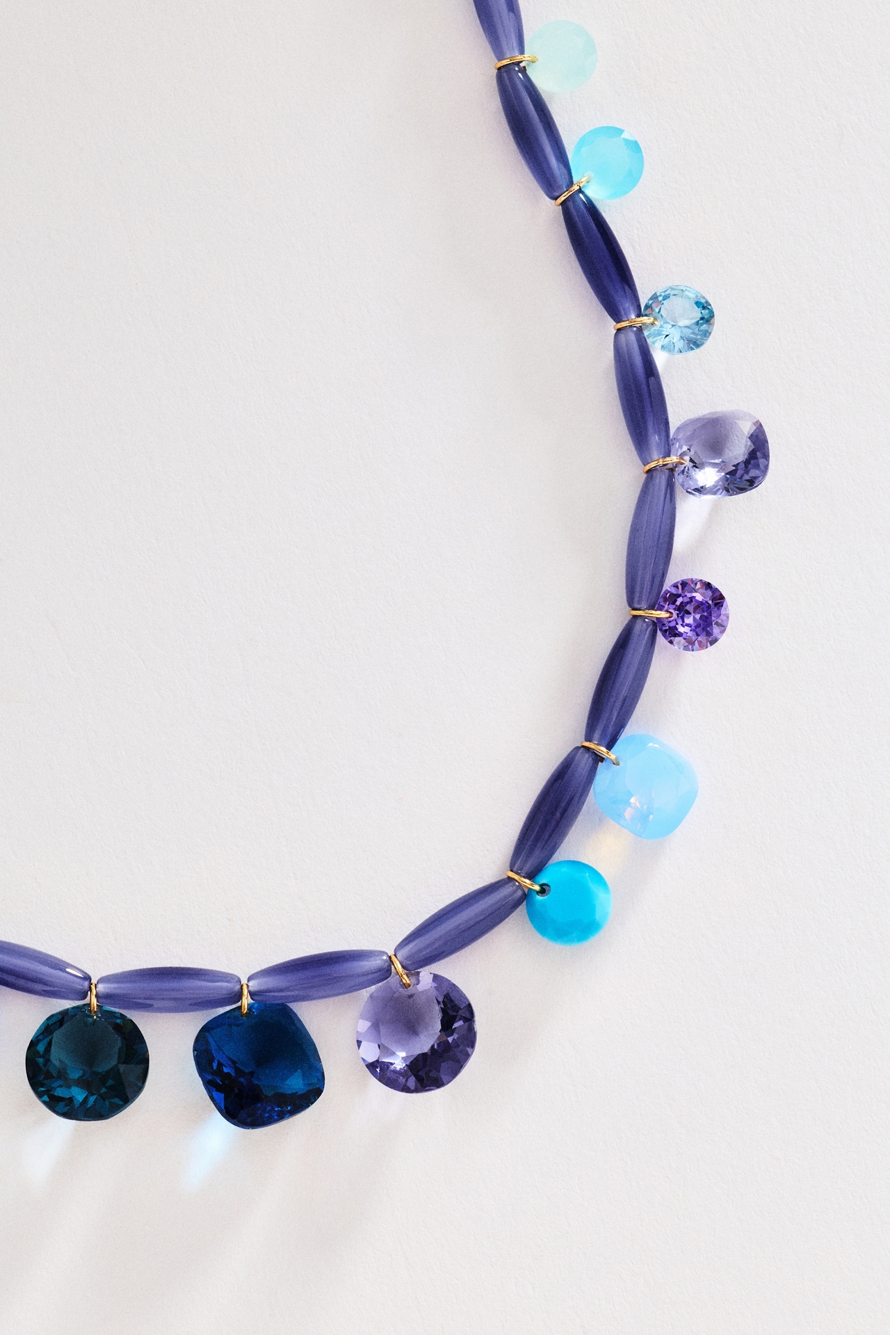 Multi-Stone Beaded Necklace